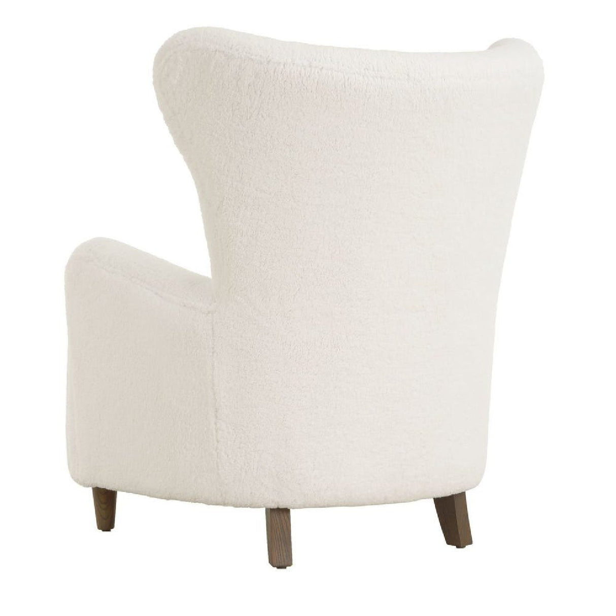 White Sheepskin Wingback Lounge Chair by Uttermost Ingel, alternate view 5