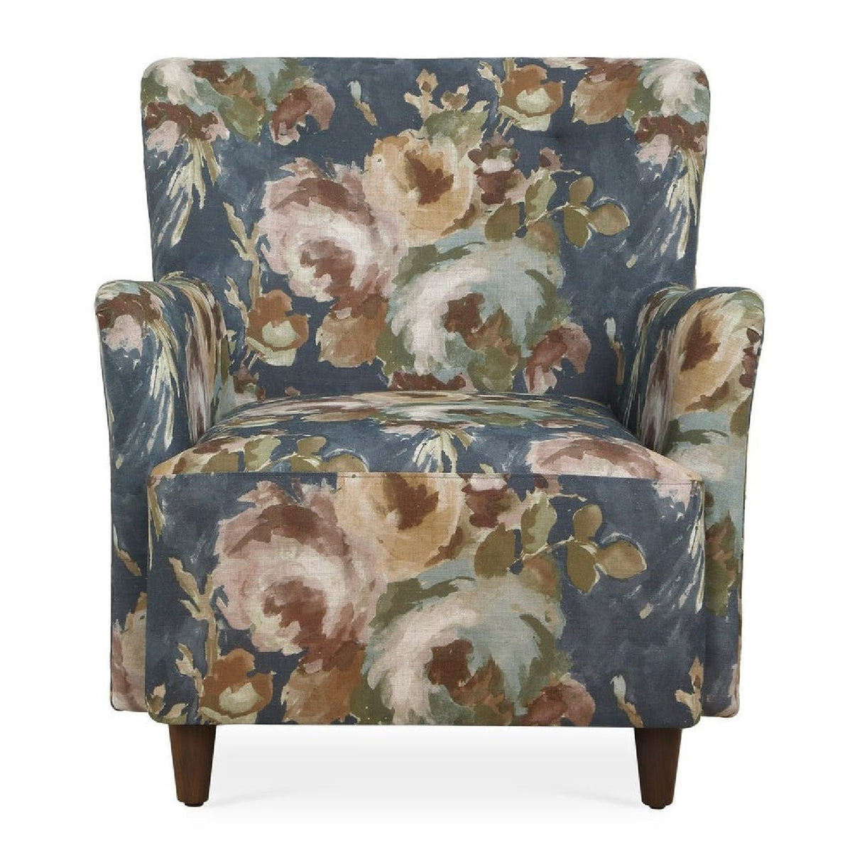Floral Print Accent Armchair by Uttermost Lainey, alternate view 3
