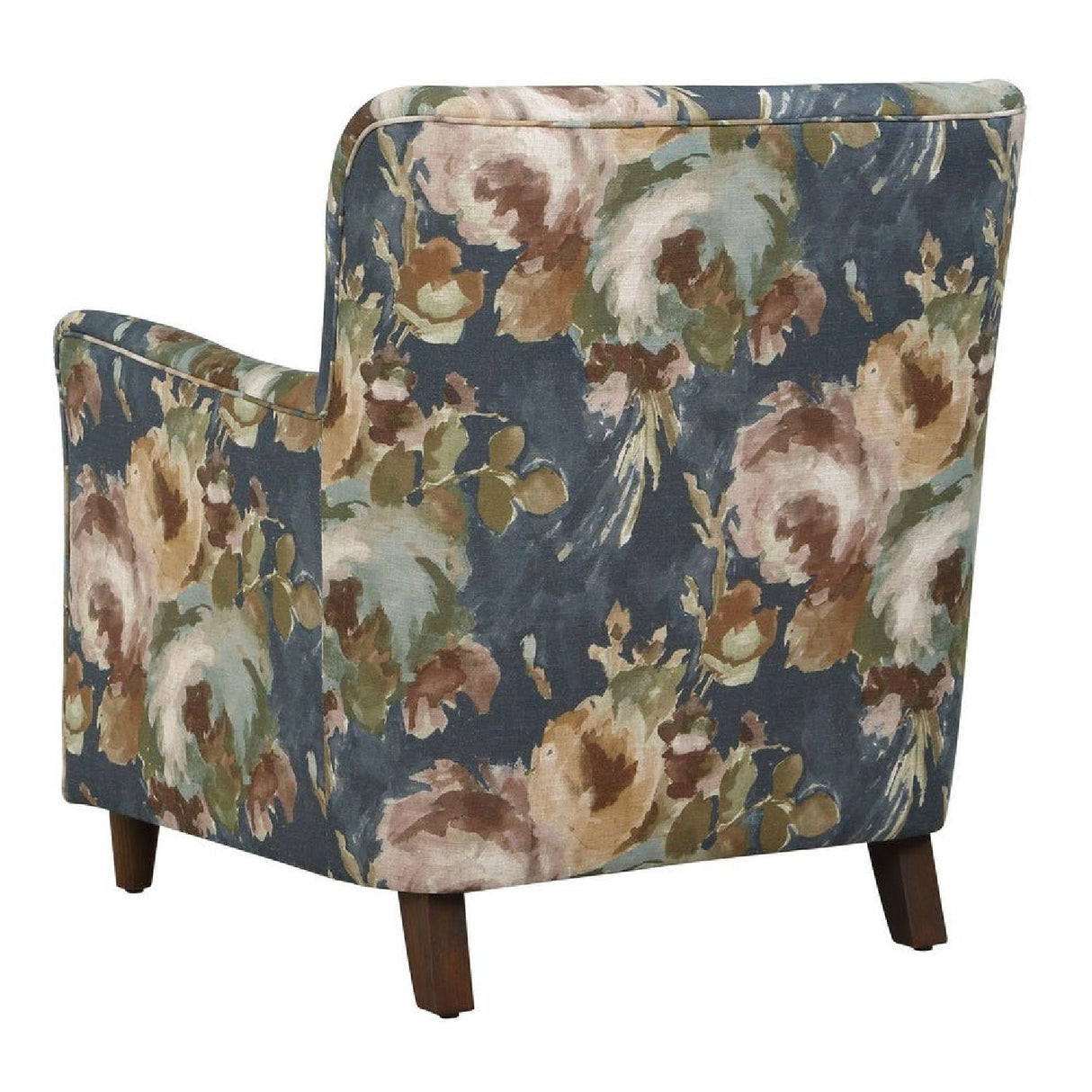 Floral Print Accent Armchair by Uttermost Lainey, alternate view 4