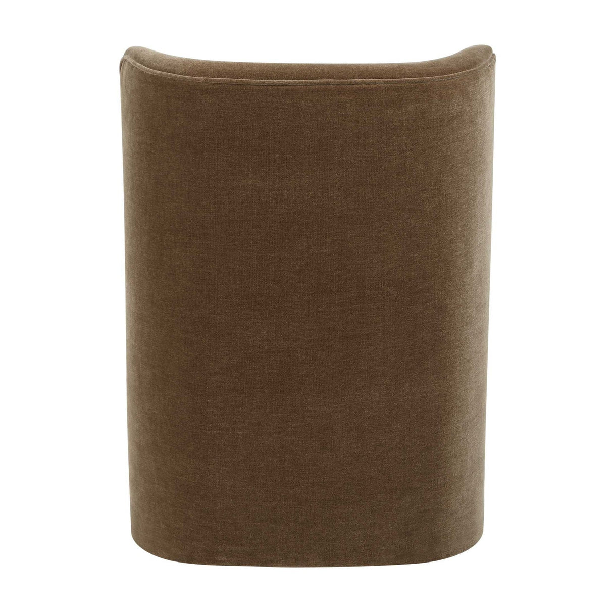 Brown Velvet Caster Dining Chair | Uttermost Outlook