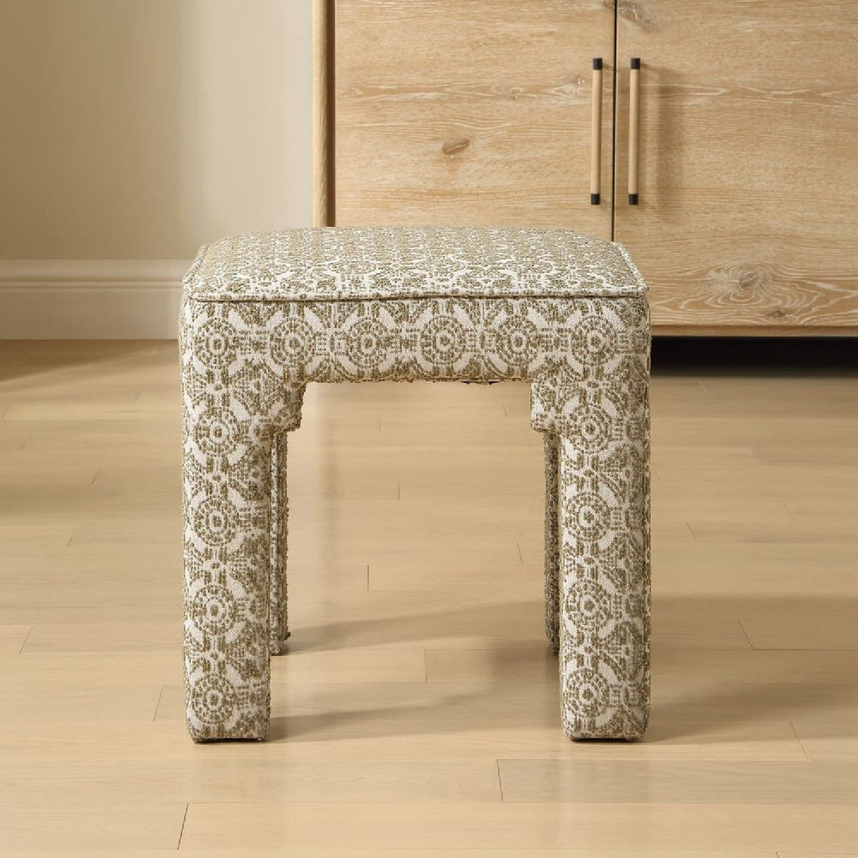 Green Medallion Motif Bench S by Uttermost Satoria, alternate view 7
