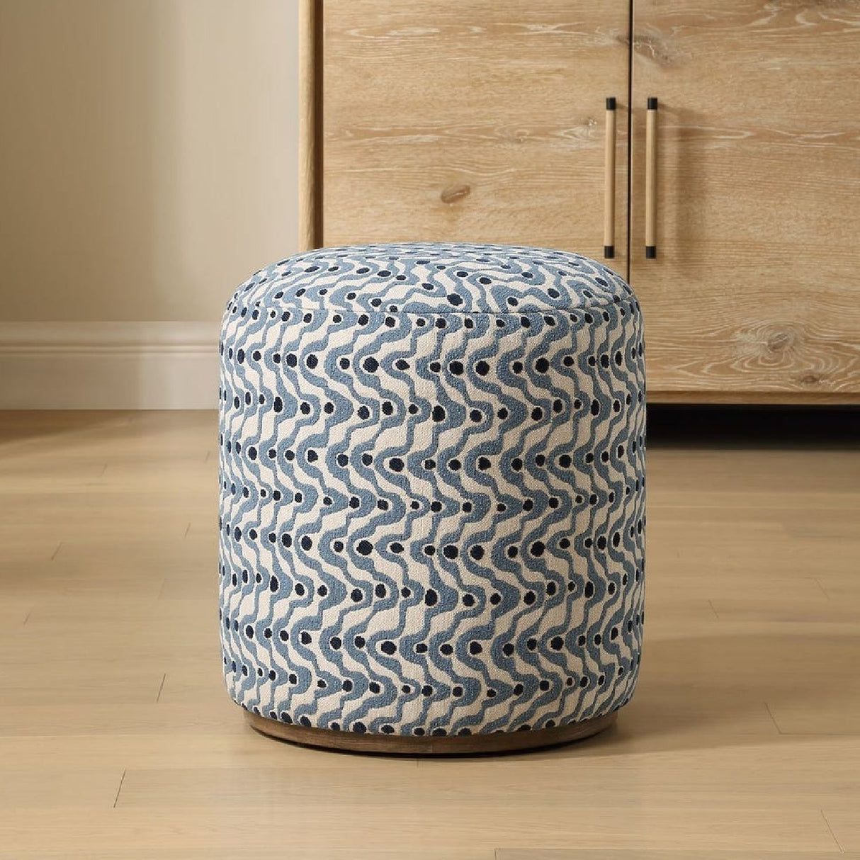 Swirl Patterned Ottoman | Uttermost Cas - www.oroa.com
