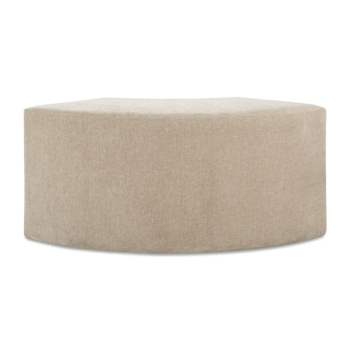 Beige Velvet Curved Bench by Uttermost Khai, alternate view 5