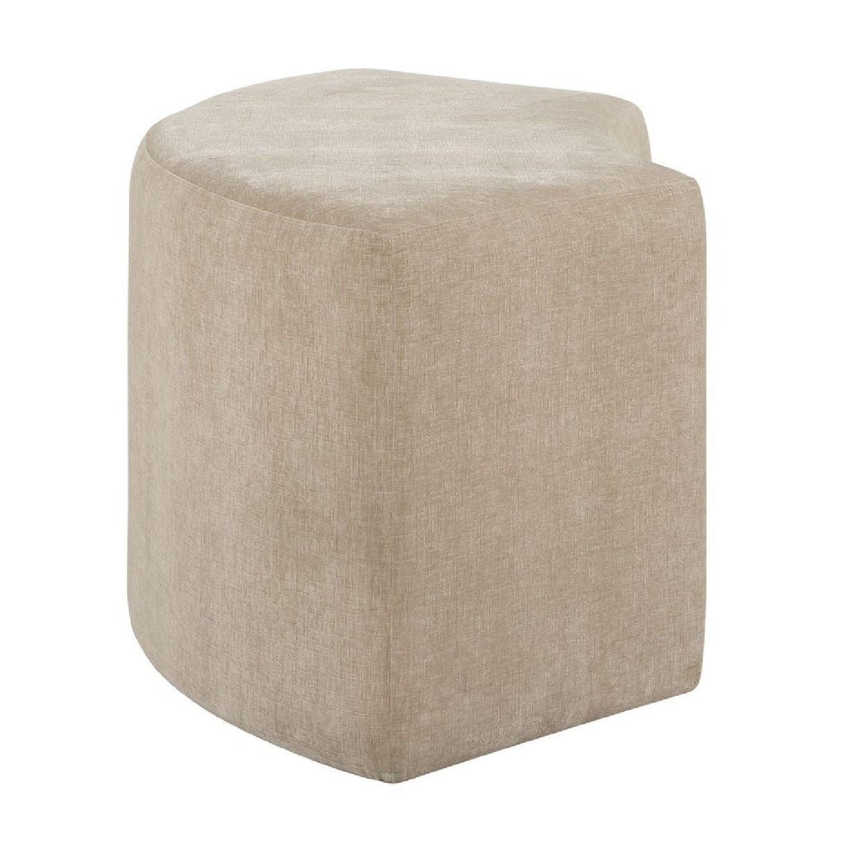 Beige Velvet Curved Bench by Uttermost Khai, alternate view 4