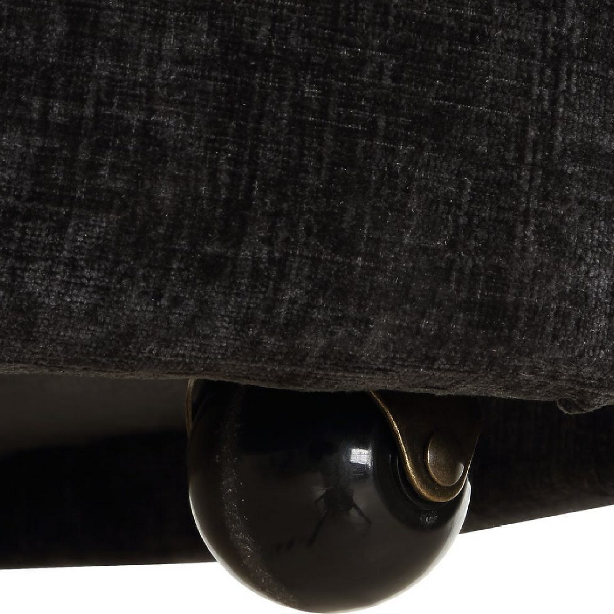 Modern European furniture - Velvet Dining Chair with Casters - www.oroa.com