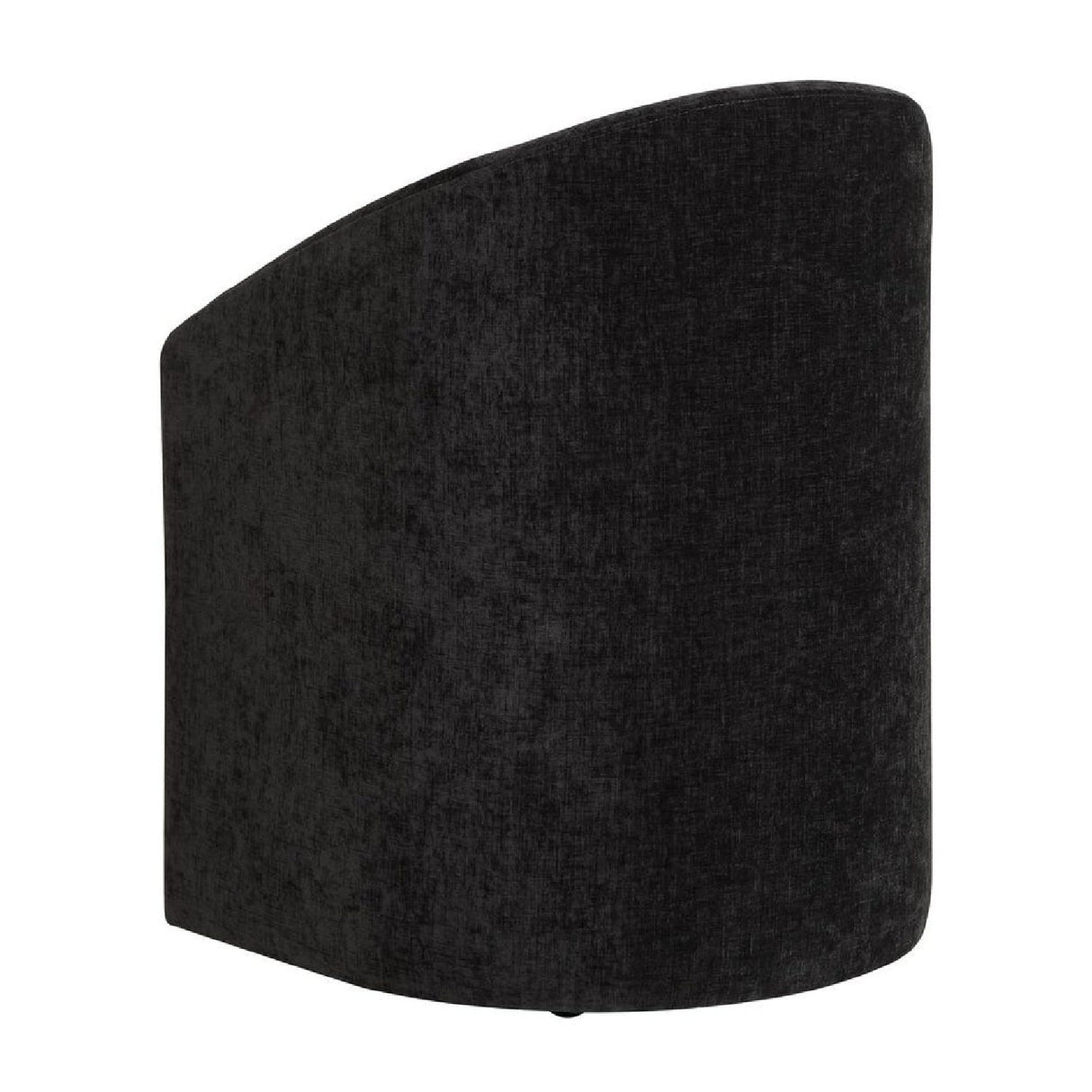 Modern European furniture - Velvet Dining Chair with Casters - www.oroa.com