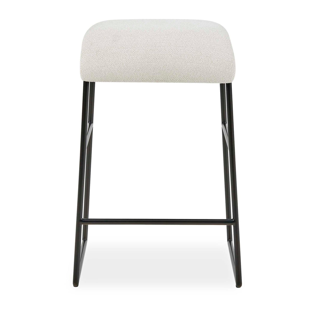 Cream Fabric Seat Counter Stool by Uttermost Arcane, alternate view 3