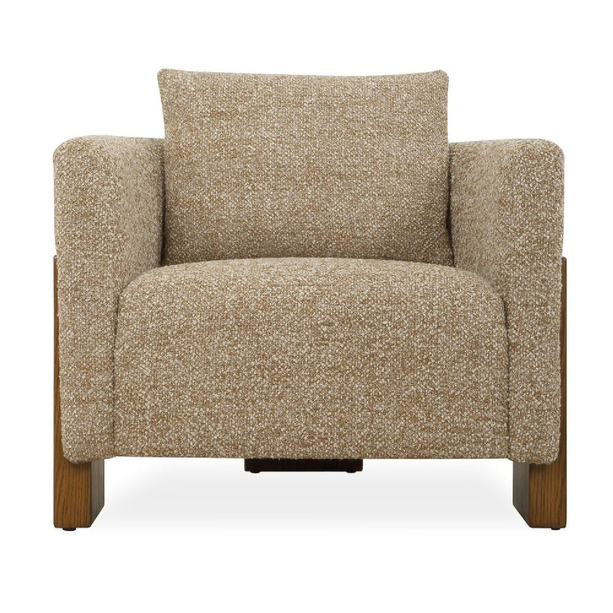 Cream Boucle 3-Legged Accent Chair by Uttermost Halligan