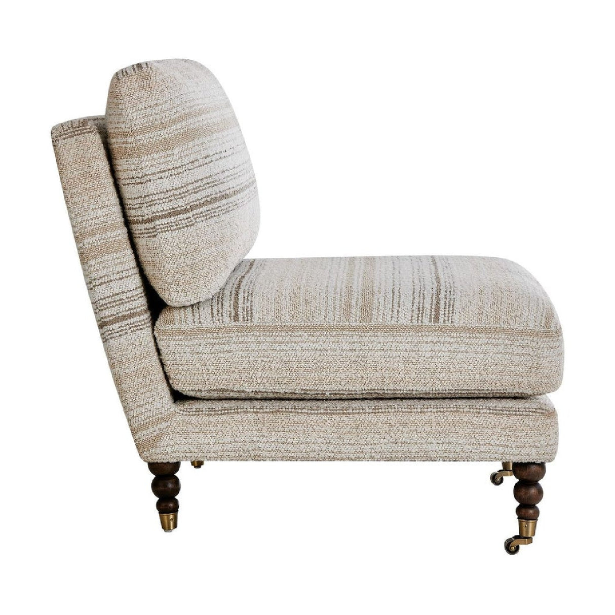Boucle Stripes Accent Chair by Uttermost Chatsworth, alternate view 3