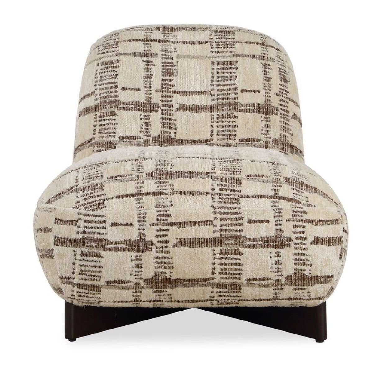 Woven Chenille Accent Chair by Uttermost Evans, alternate view 3
