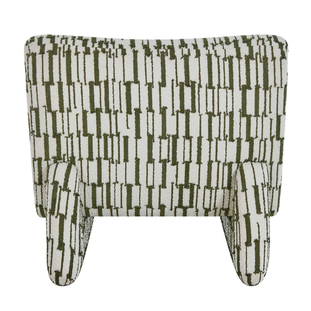 Green Patterned Accent Chair by Uttermost Willa, alternate view 5