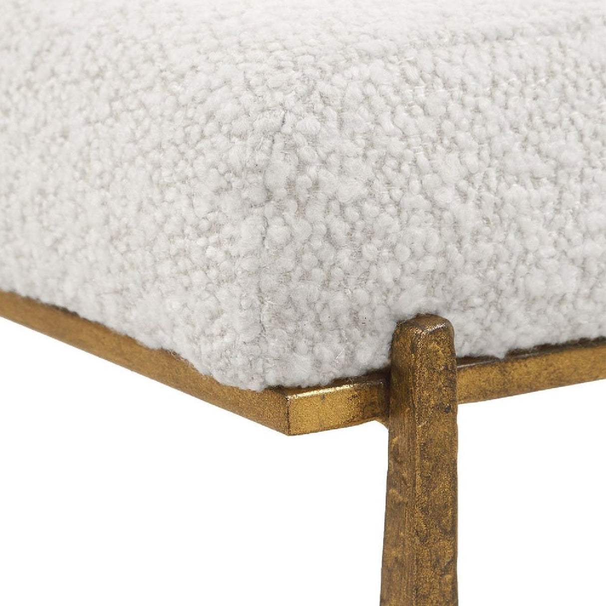 Modern European furniture - Iron Framed Bench S - www.oroa.com