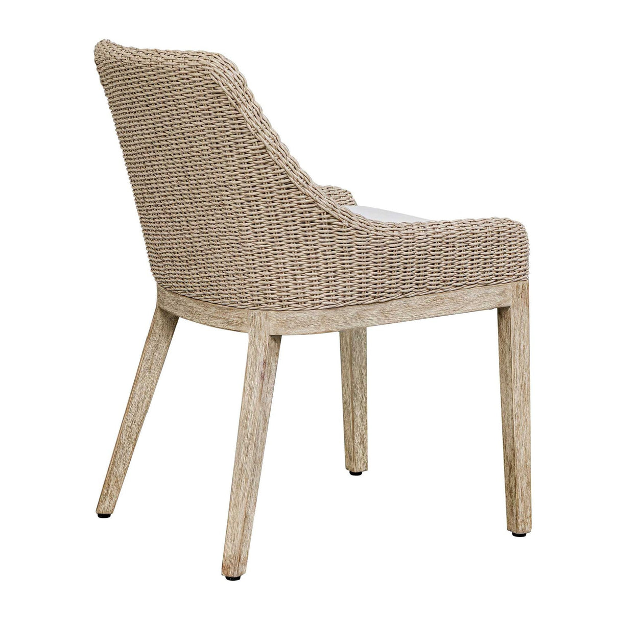 Beige Wicker Outdoor Dining Chair by Uttermost Paloma, alternate view 6