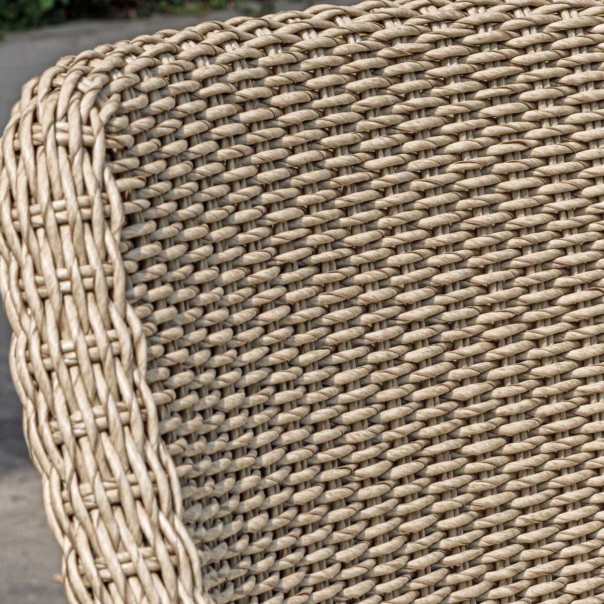 Cream Wicker Outdoor Bar Stool by Uttermost Paloma, alternate view 10