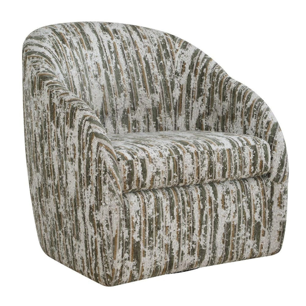 Slubbed Boucle Swivel Chair by Uttermost Mari