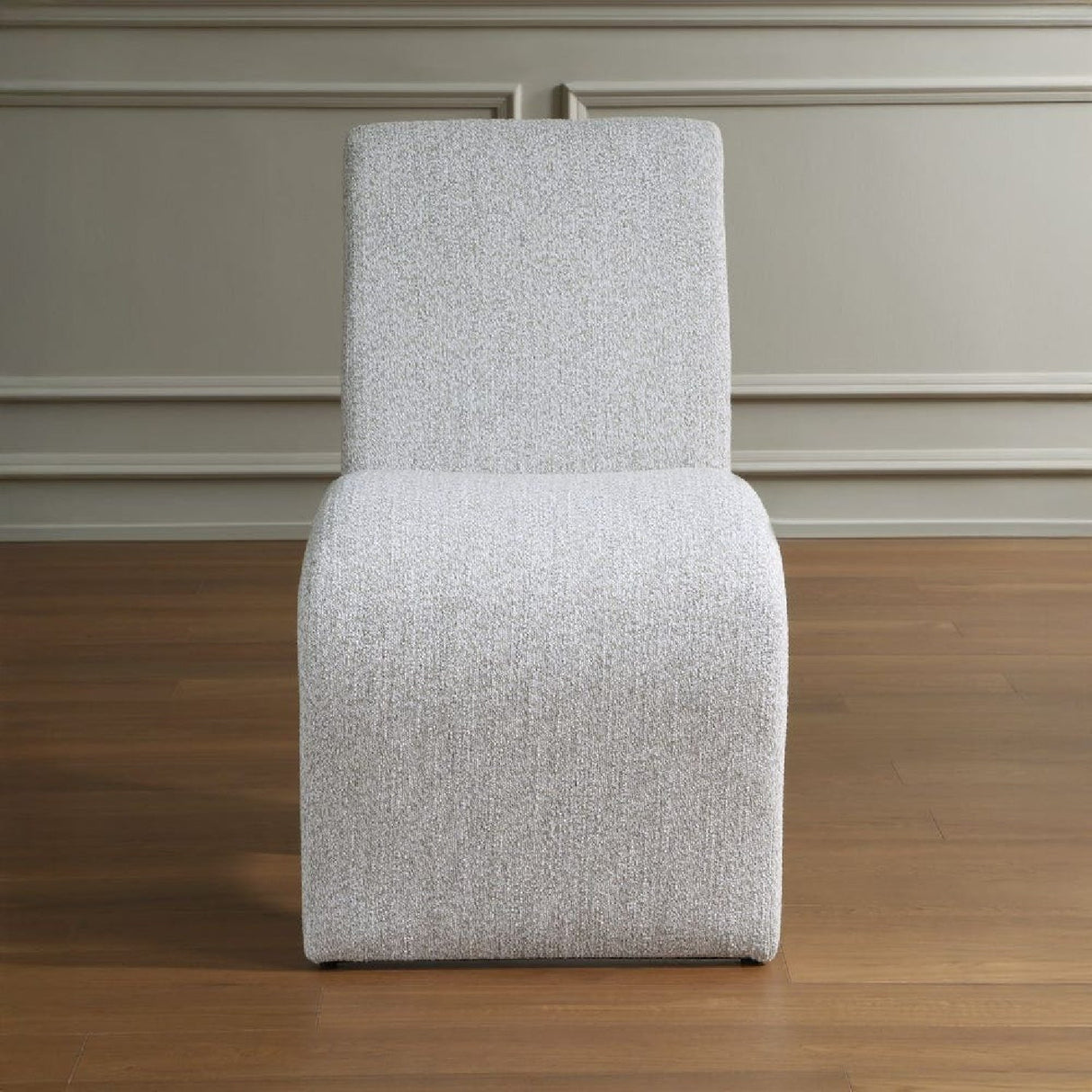Boucle Arched Dining Chair by Uttermost Valentin, alternate view 7
