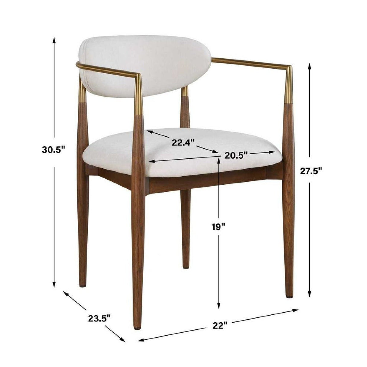Modern European furniture - White Velvet Dining Chair - www.oroa.com