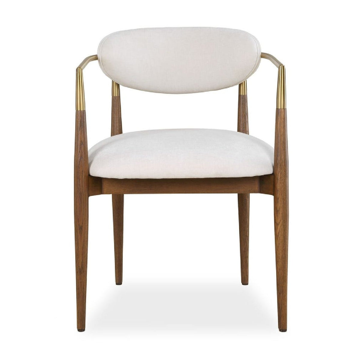 Modern European furniture - White Velvet Dining Chair - www.oroa.com