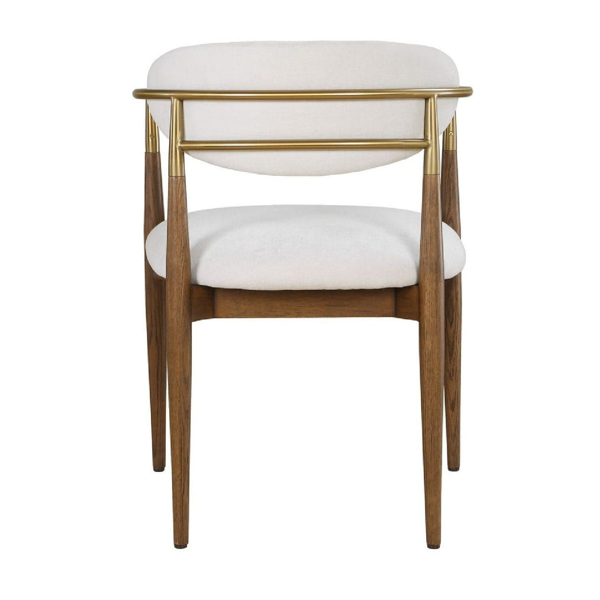 Modern European furniture - White Velvet Dining Chair - www.oroa.com