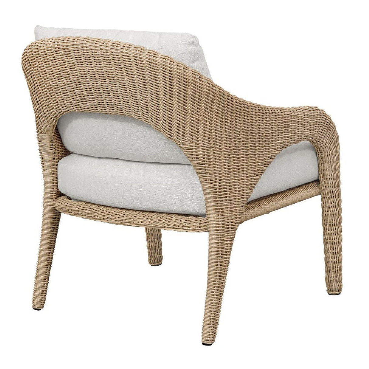 Natural Wicker Outdoor Lounge Chair by Uttermost Kavali, alternate view 5