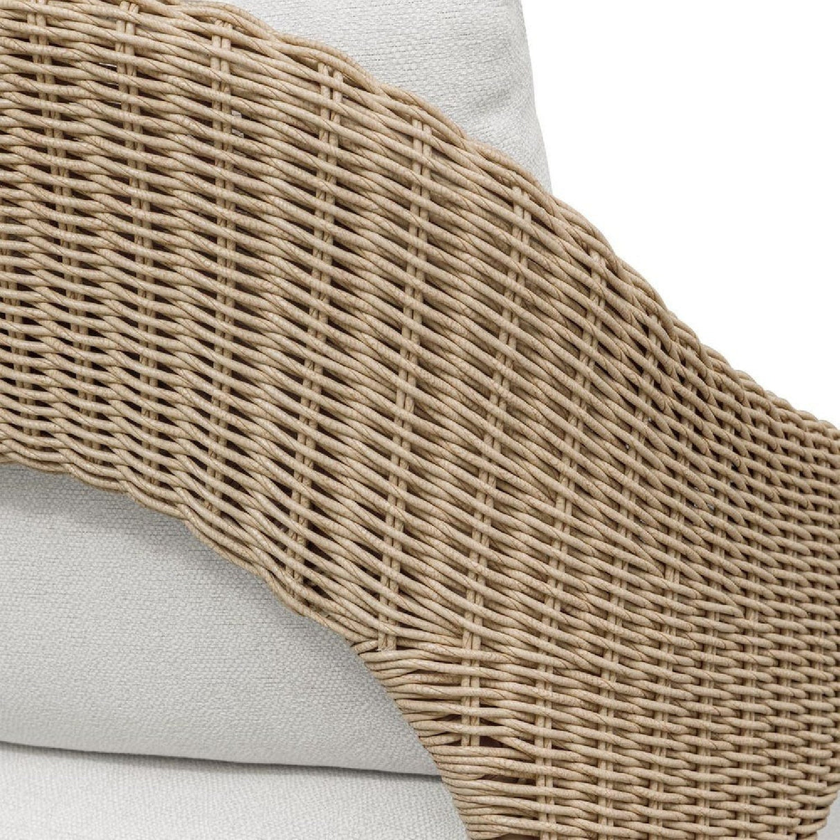 Natural Wicker Outdoor Lounge Chair by Uttermost Kavali, alternate view 10