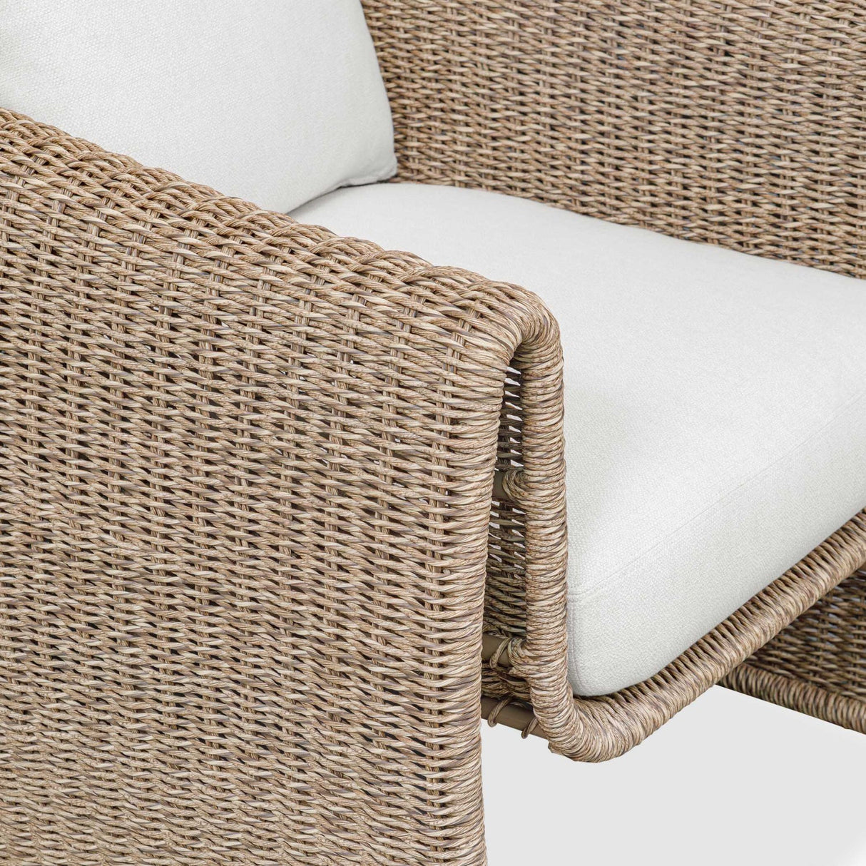 Woven Wicker Outdoor Lounge Chair – Tropic – alternate view 21