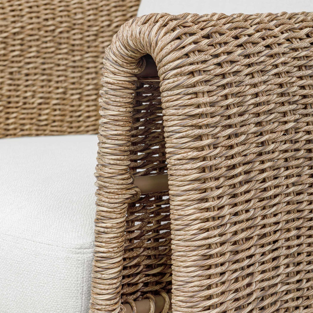 Woven Wicker Outdoor Lounge Chair – Tropic – alternate view 20