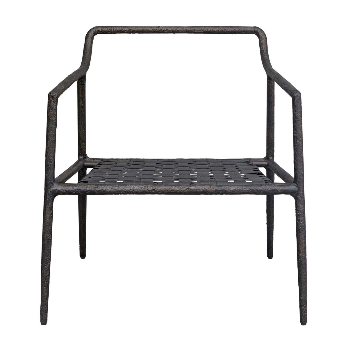 Modern European furniture - White Cushioned Outdoor Lounge Chair - www.oroa.com