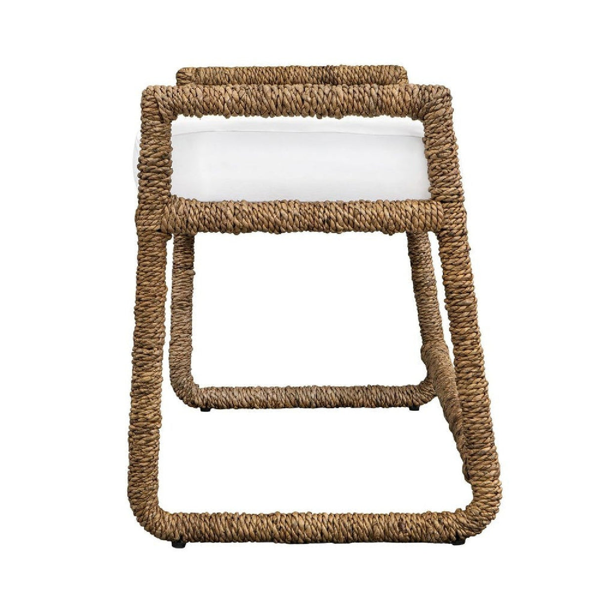 Banana Fiber Wrapped Bench by Uttermost Araiza, alternate view 4