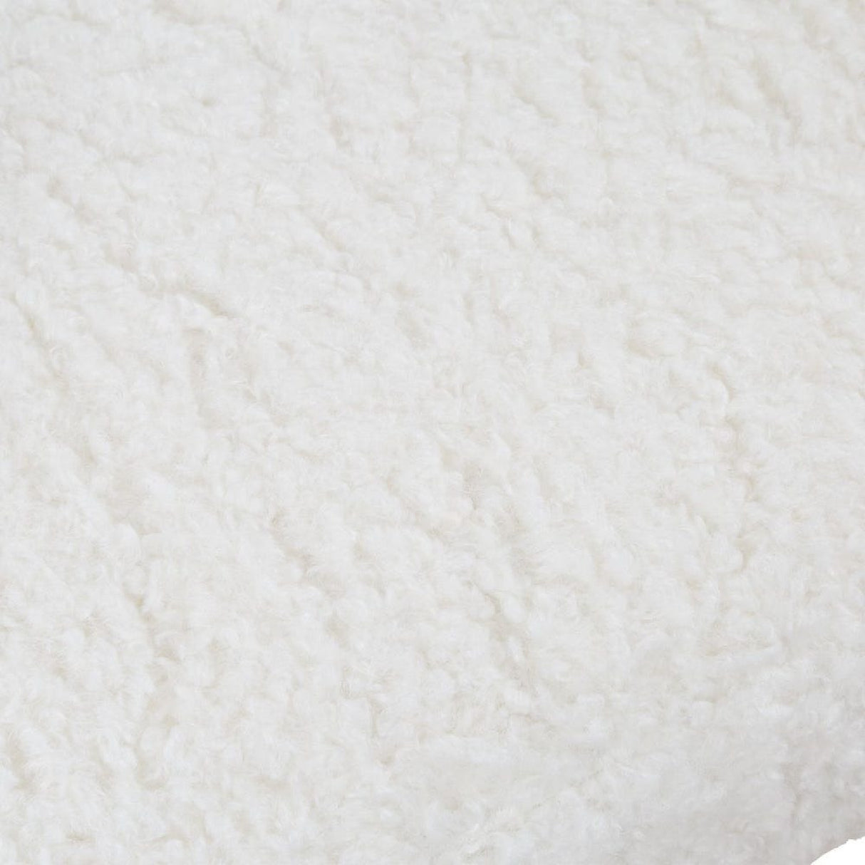 Cream Shearling Dining Chair | Oroa.com