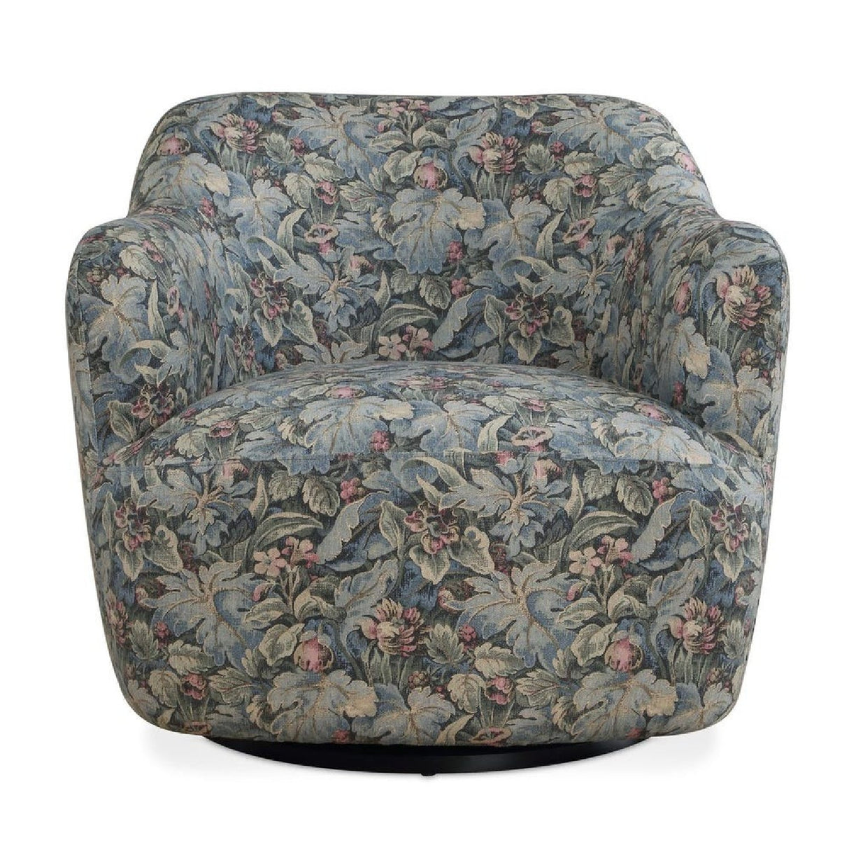 Floral Print Swivel Chair by Uttermost Ansel, alternate view 3