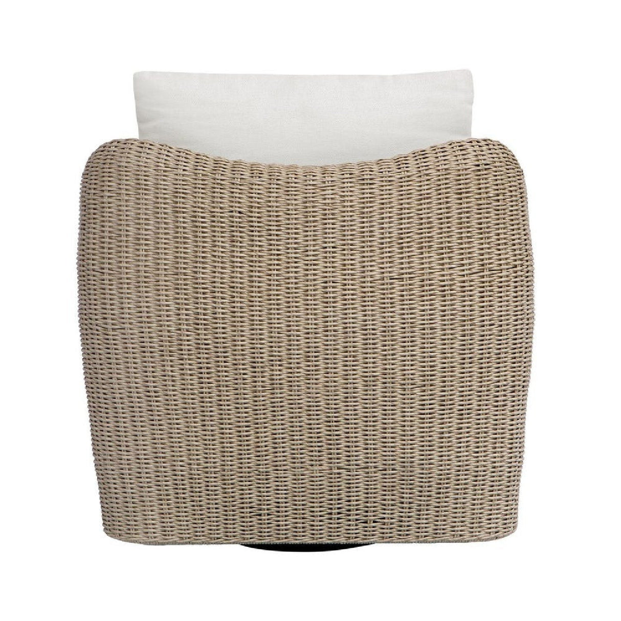 Beige Outdoor Swivel Lounge Chair by Uttermost Sunset, alternate view 6
