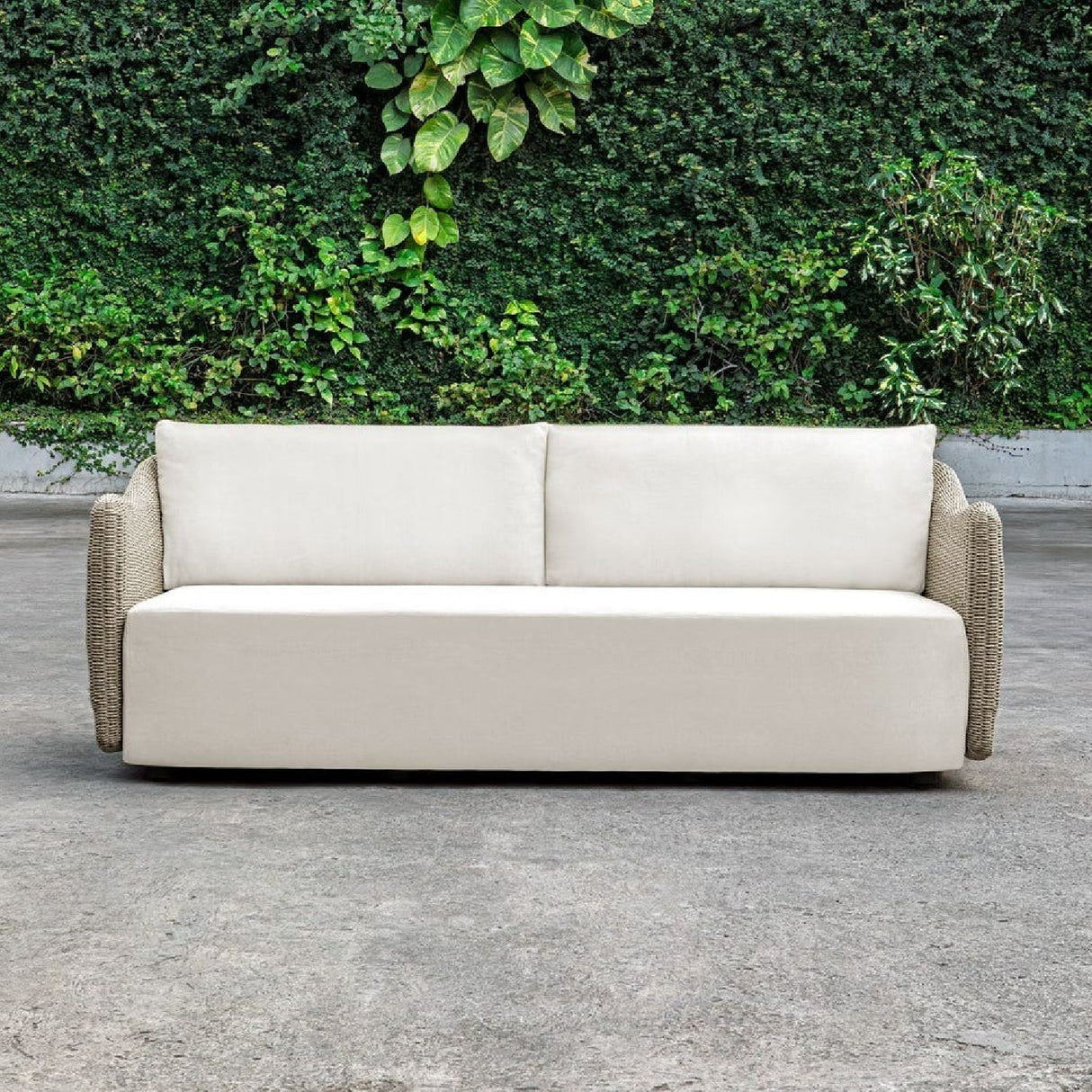 Beige Outdoor Sofa by Uttermost Sunset, alternate view 9