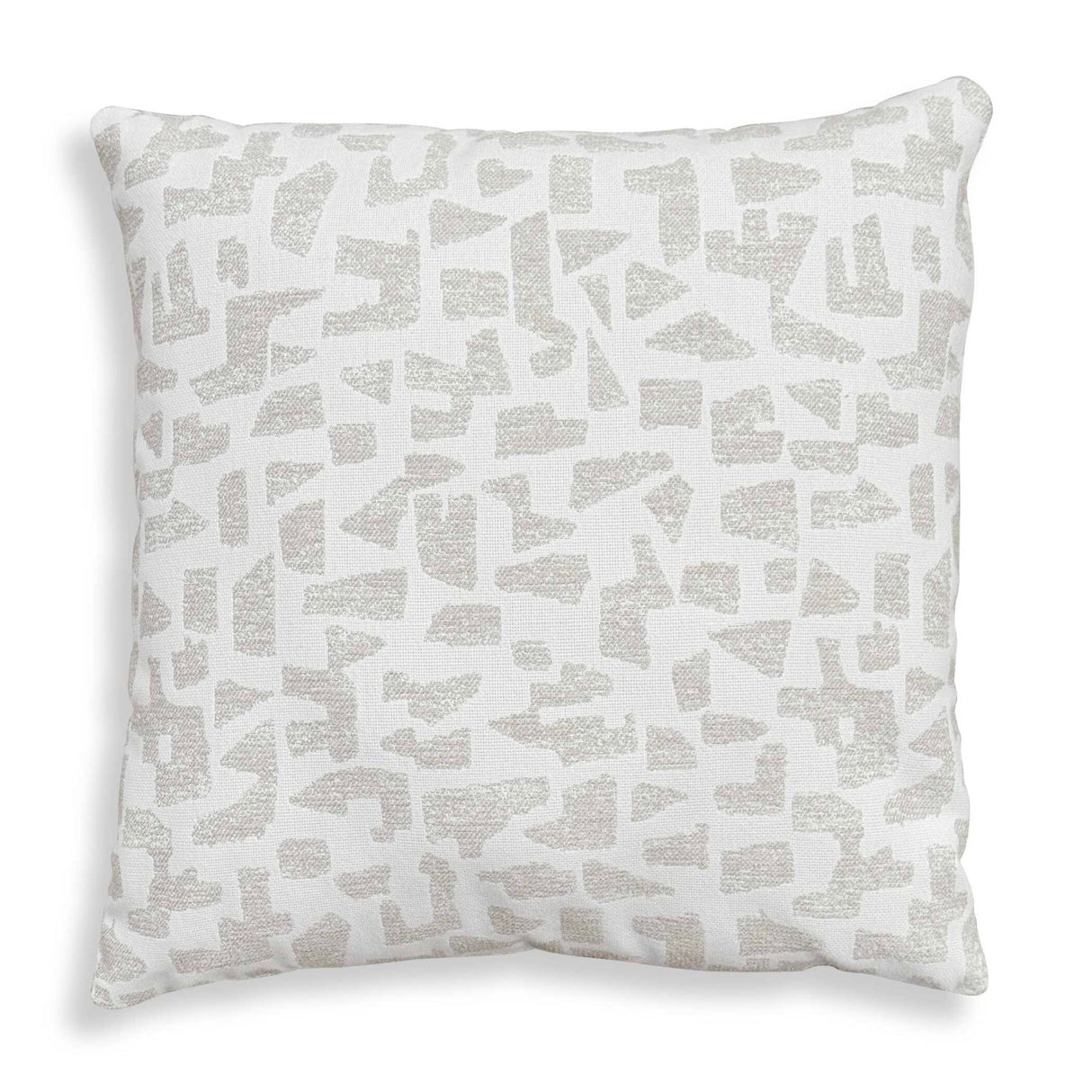 Modern European furniture - Cream Woven Outdoor Pillow - www.oroa.com
