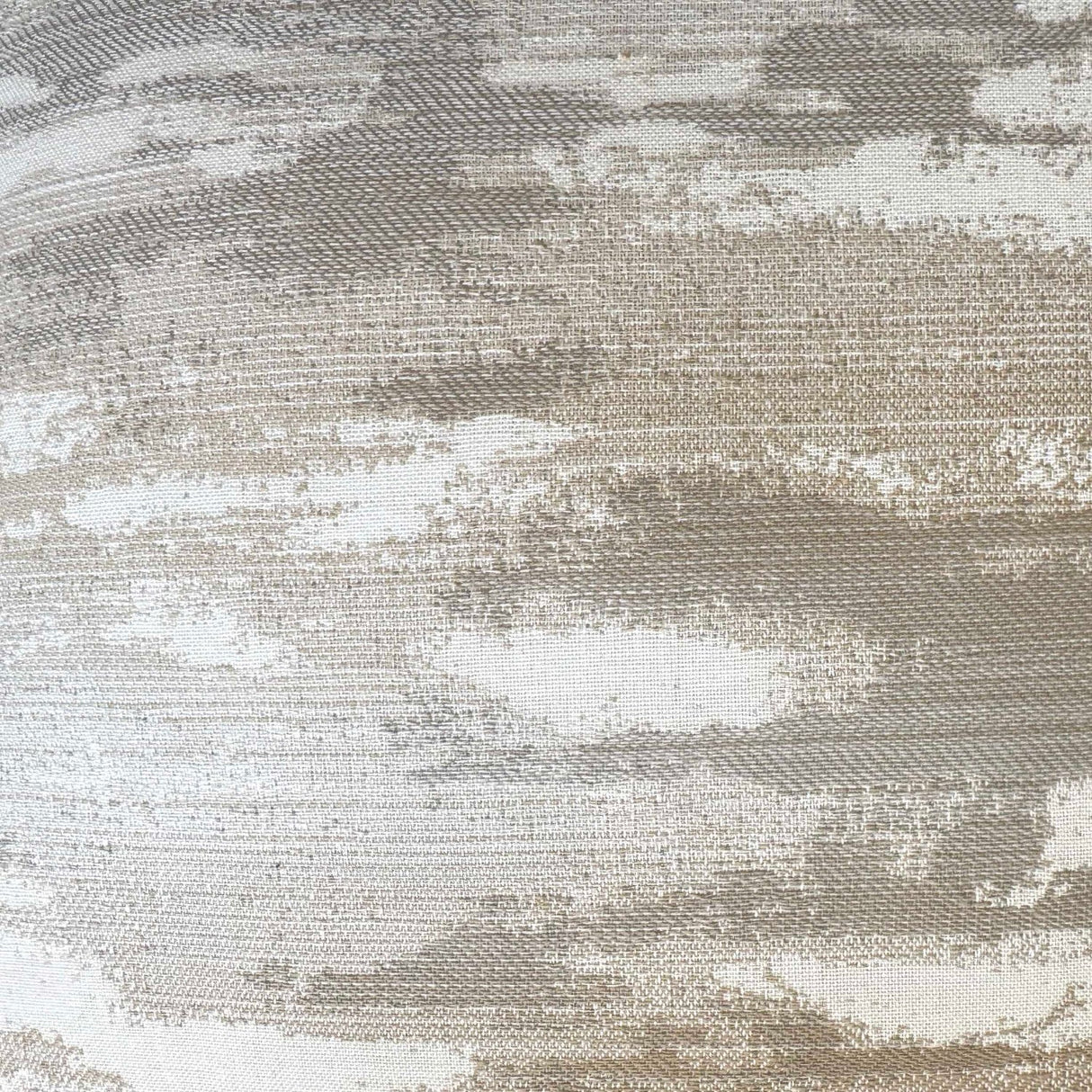Modern European furniture - Cream Patterned Outdoor Pillow - www.oroa.com