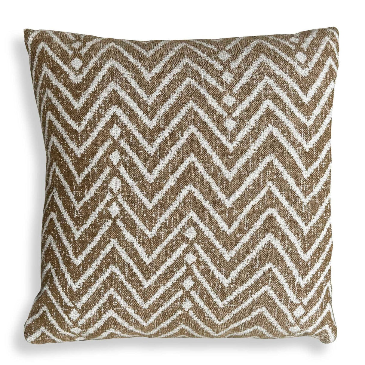 Modern European furniture - Cream Tribal Pattern Outdoor Pillow - www.oroa.com