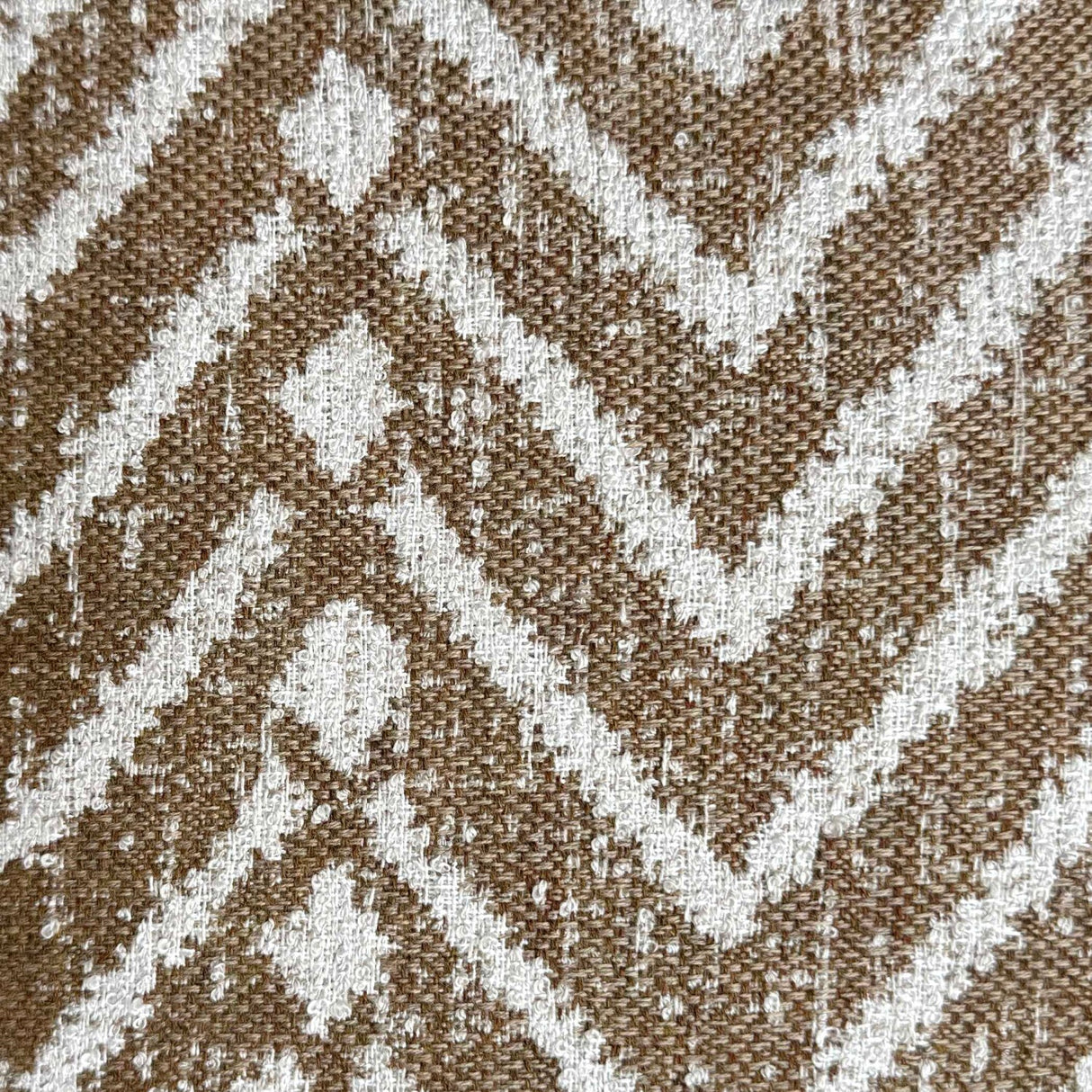 Modern European furniture - Cream Tribal Pattern Outdoor Pillow - www.oroa.com