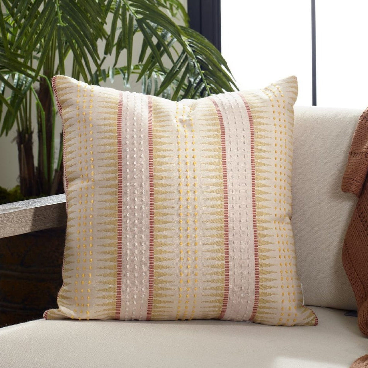 Patterned Outdoor Pillow | Uttermost Backgammon - www.oroa.com