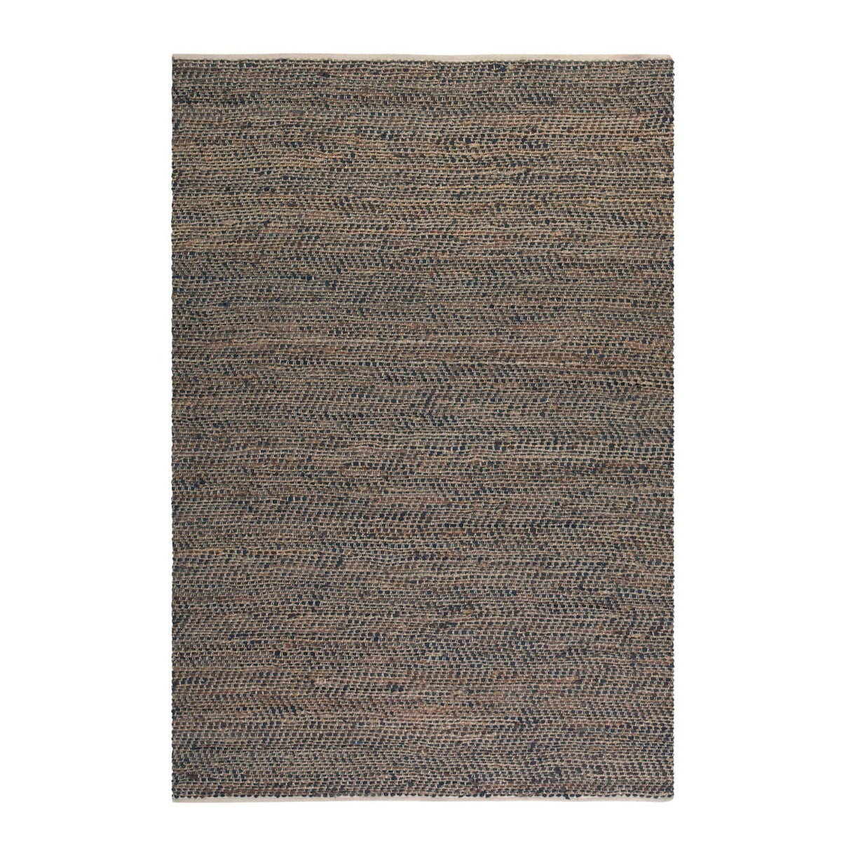 Modern European furniture - Leather & Hemp Rug - www.oroa.com