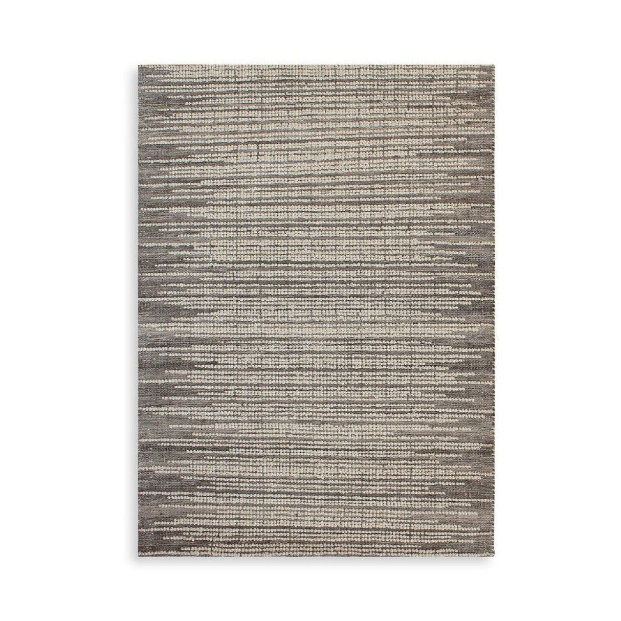 Modern European furniture - Handwoven Gray Wool Rug - www.oroa.com