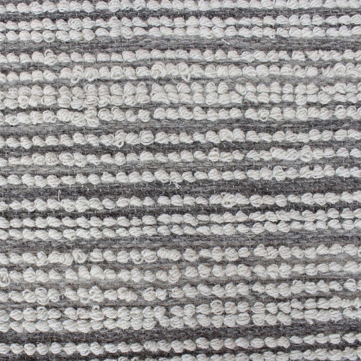 Modern European furniture - Handwoven Gray Wool Rug - www.oroa.com