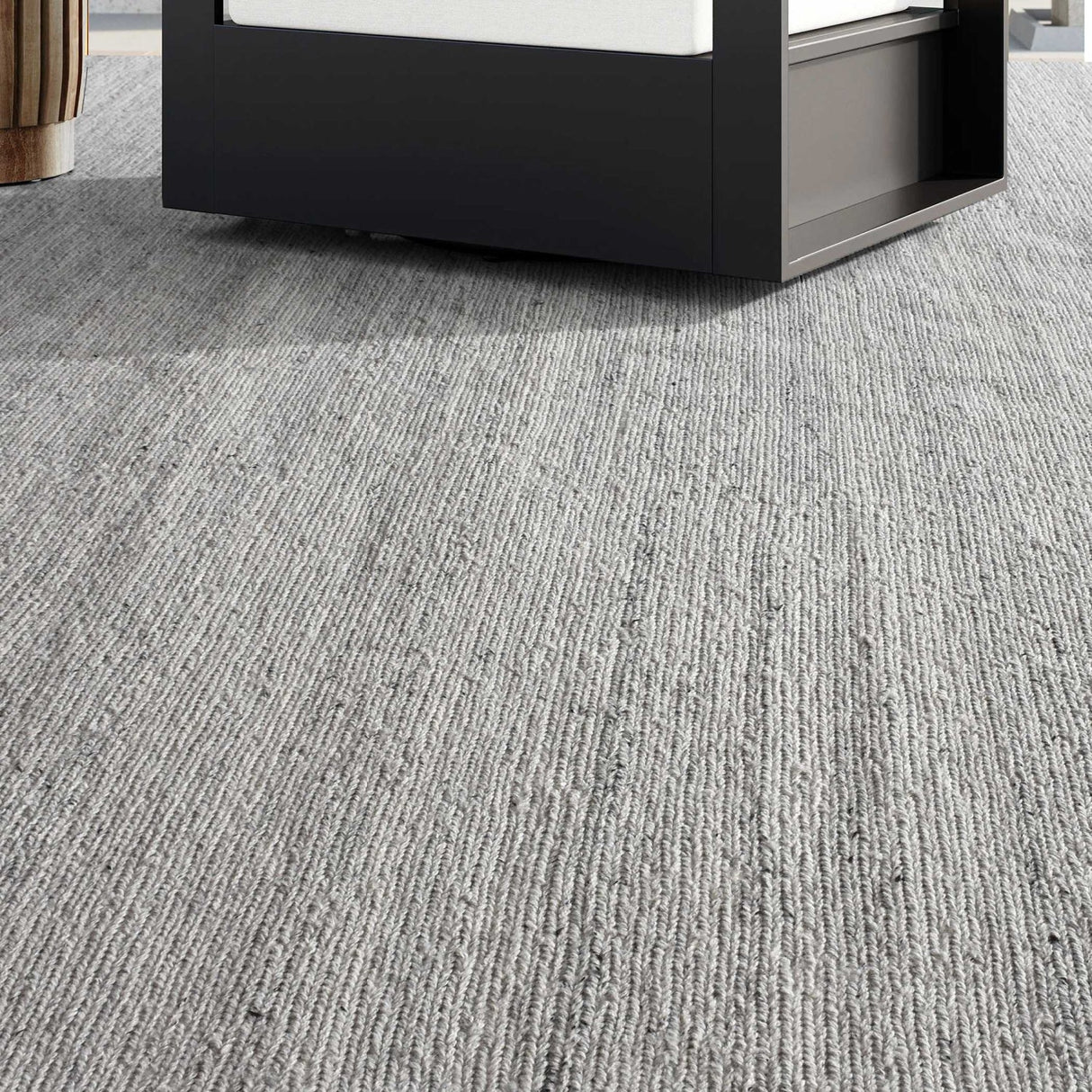 Modern European furniture - Neutral-Toned Yarn Indoor/Outdoor Rug - www.oroa.com