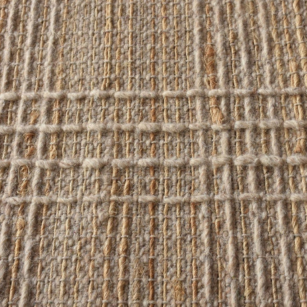 Modern European furniture - Beige Wool & Jute Rug - www.oroa.com