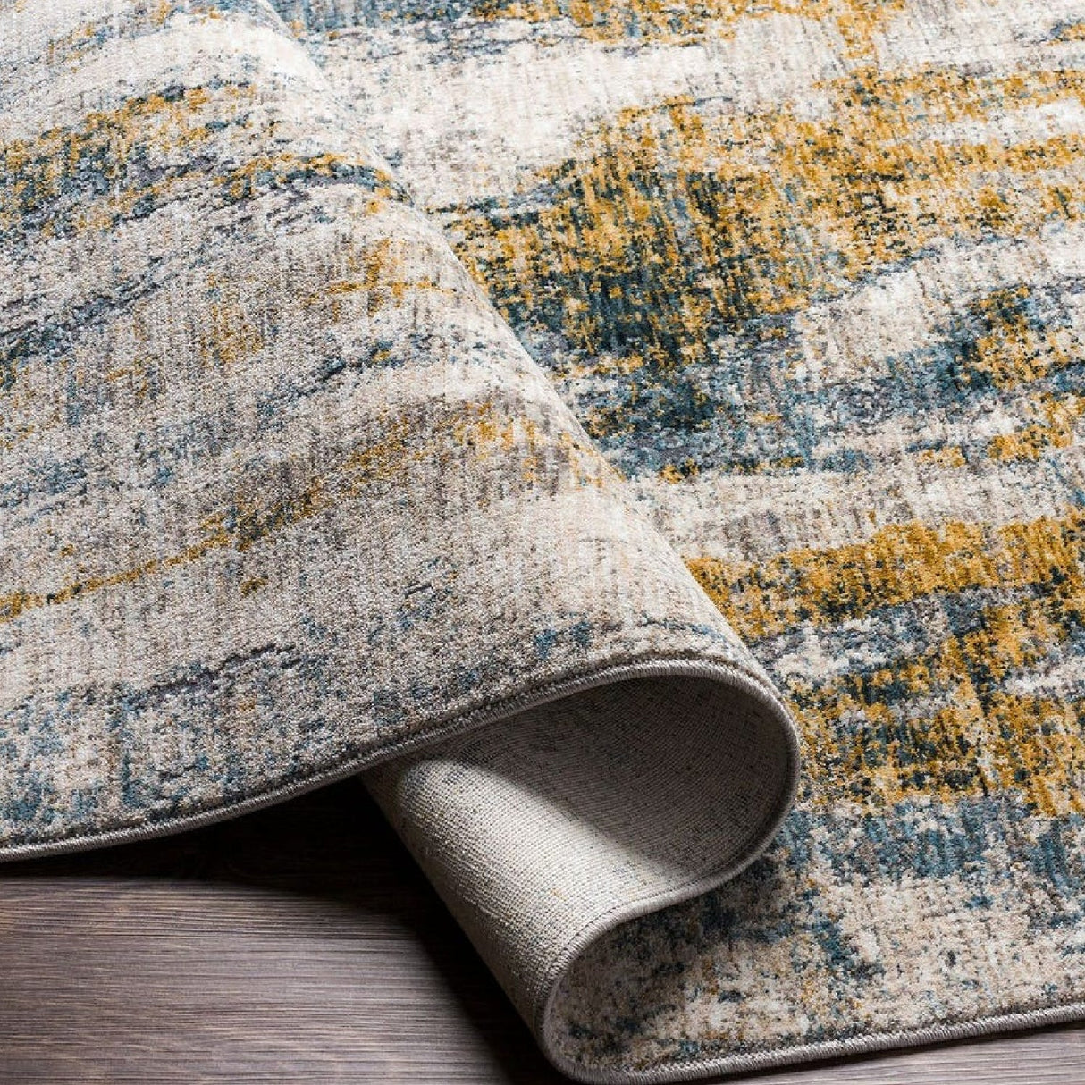 Modern European furniture - Abstract Design Woven Rug - www.oroa.com