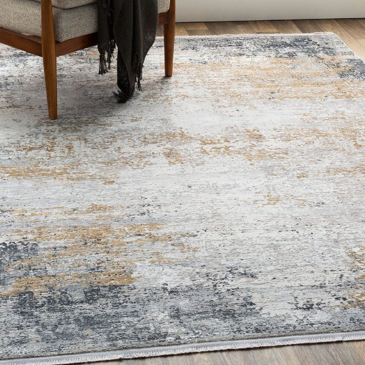 Modern European furniture - Color Blend Viscose Rug - www.oroa.com