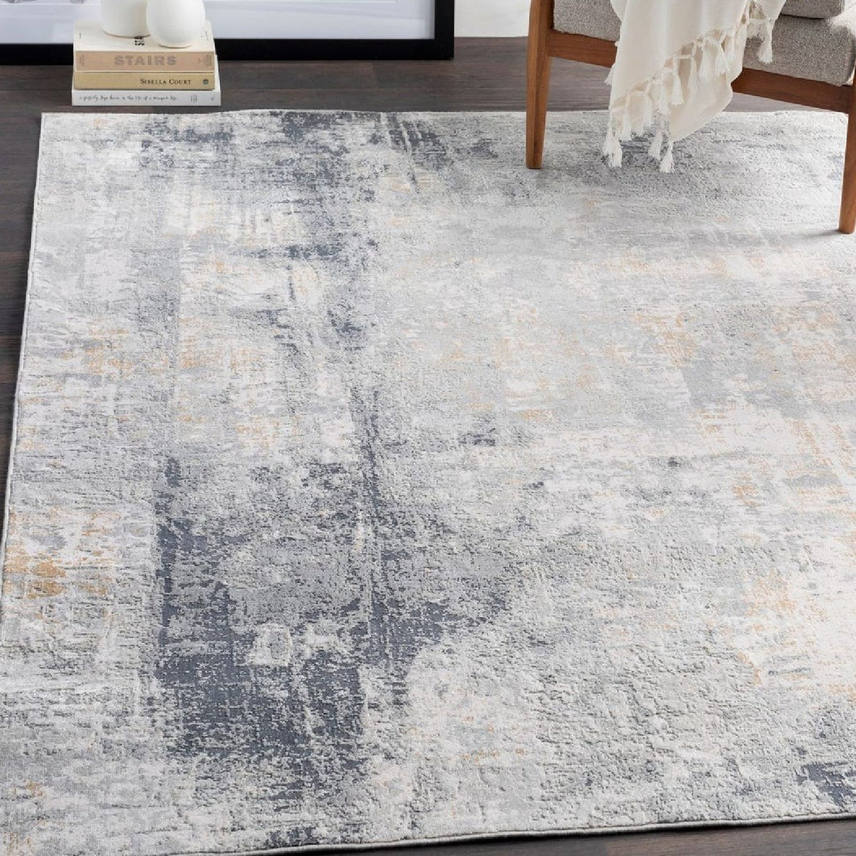 Abstract Design Viscose Rug | Uttermost Paoli - www.oroa.com