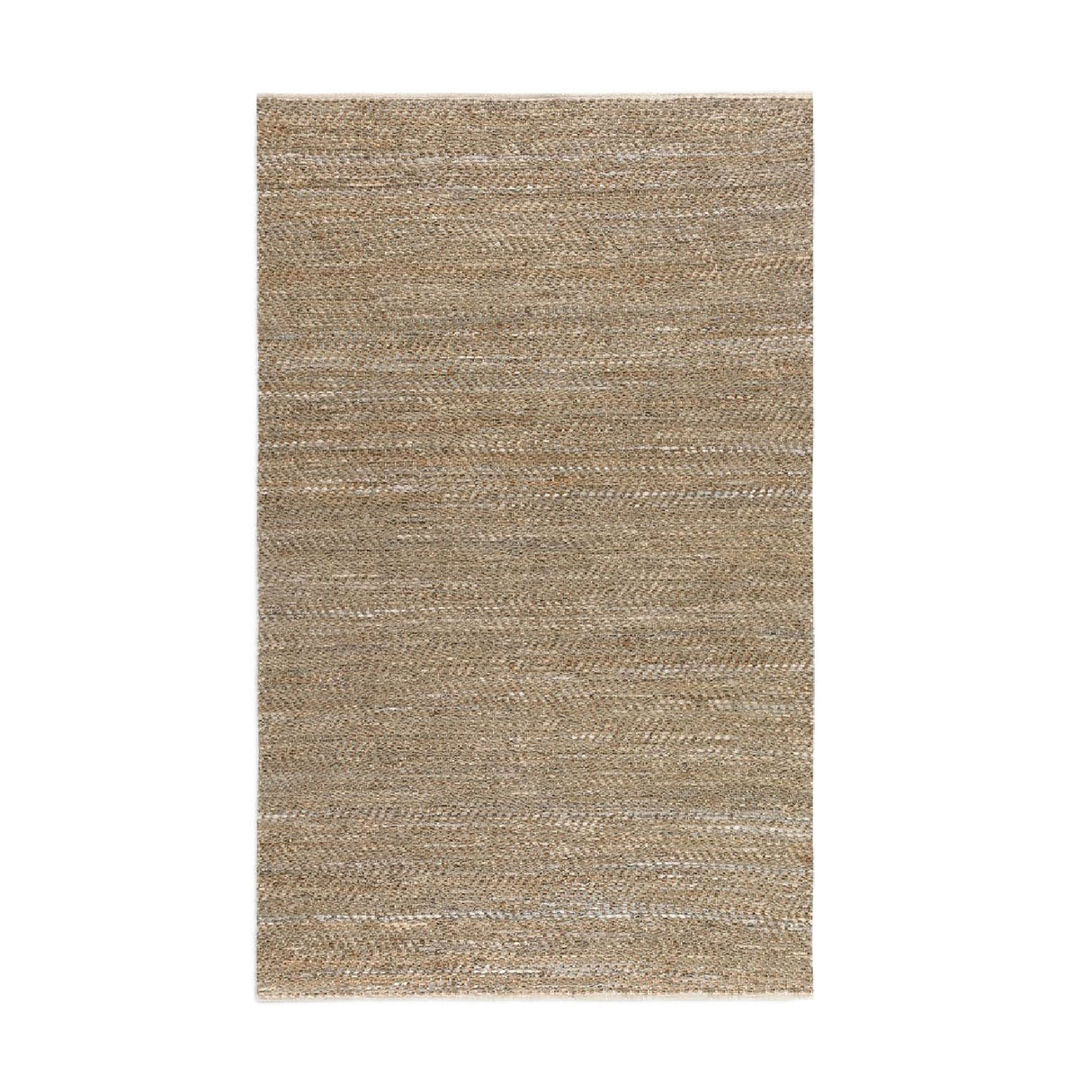 Beige Leather & Hemp Rug | Uttermost Tobais - www.oroa.com