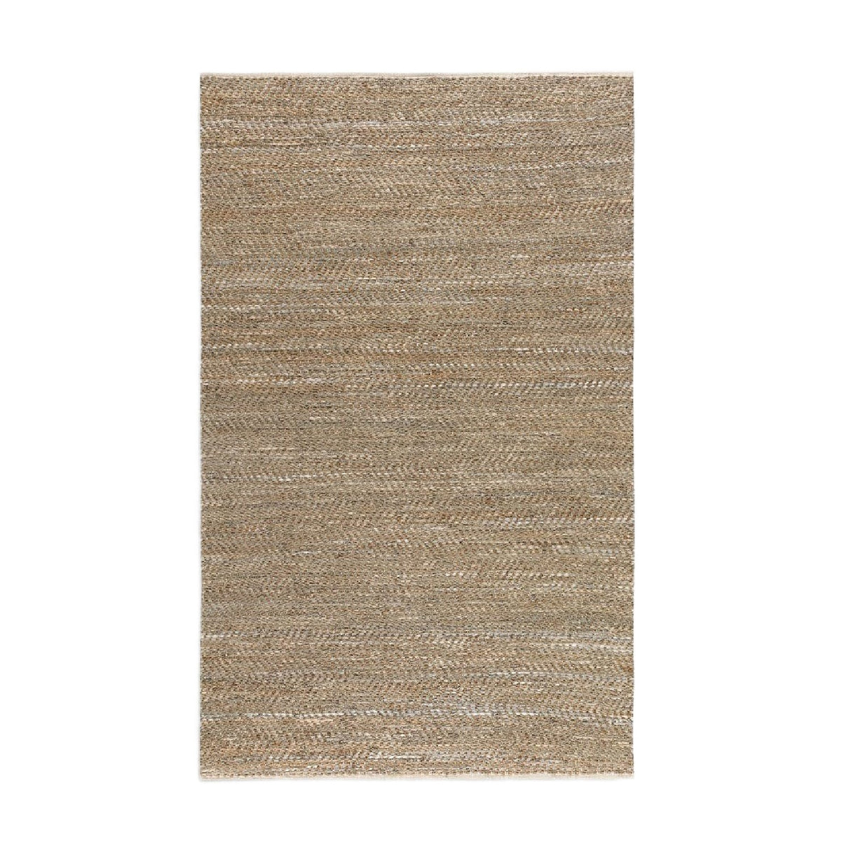 Beige Leather & Hemp Rug | Uttermost Tobais - www.oroa.com