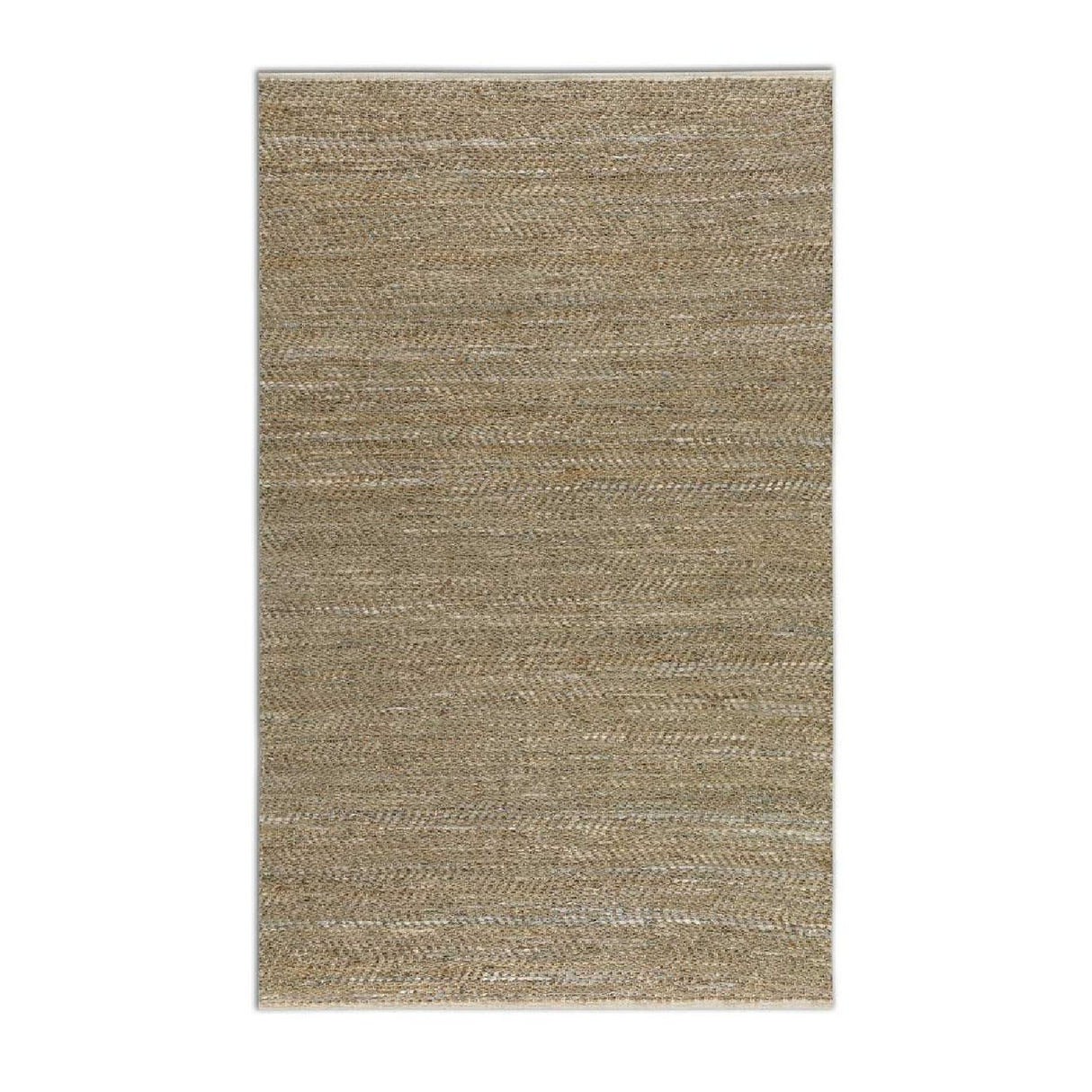 Beige Leather & Hemp Rug | Uttermost Tobais - www.oroa.com