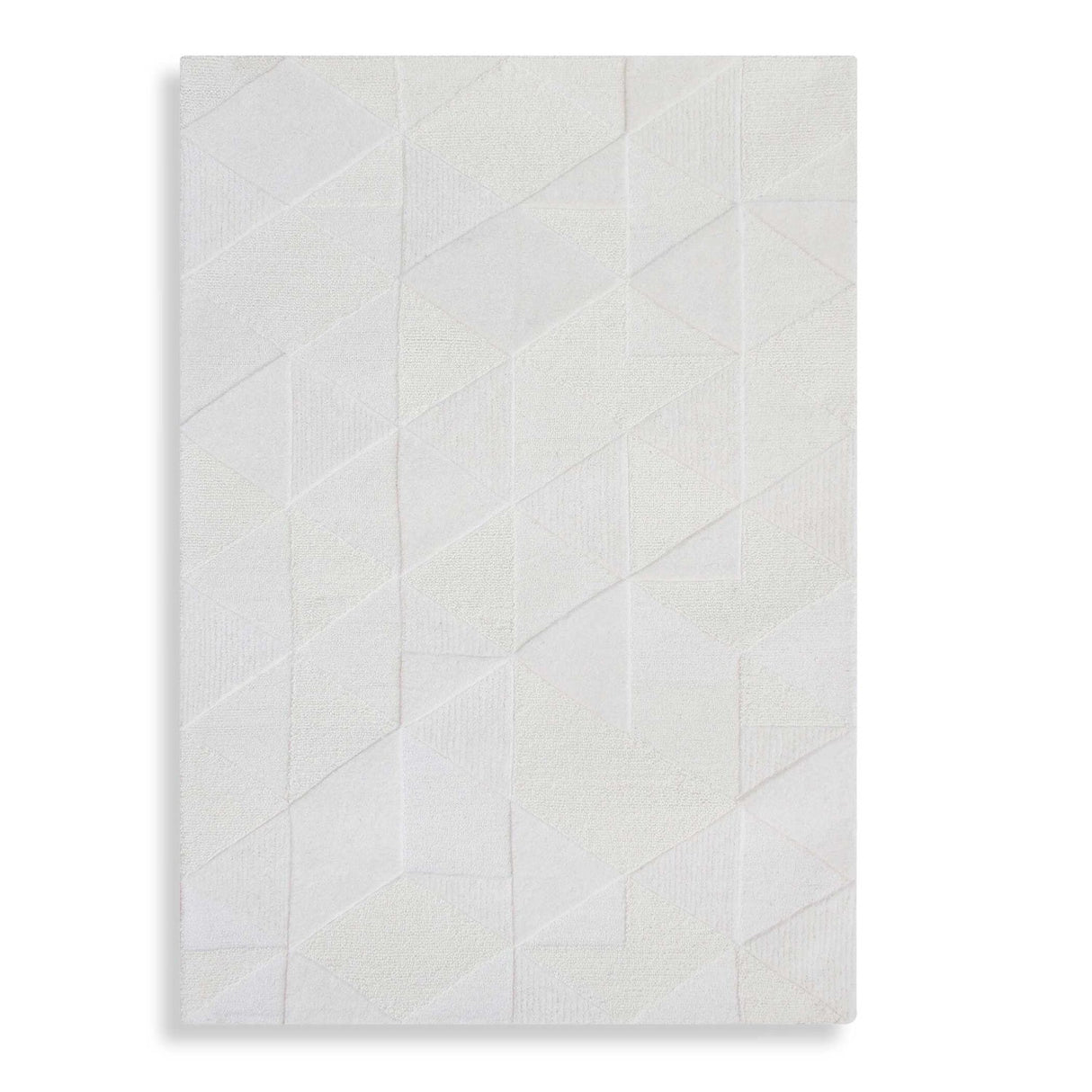 Modern European furniture - Geometric Pattern Tufted Rug 6' x 9' - www.oroa.com